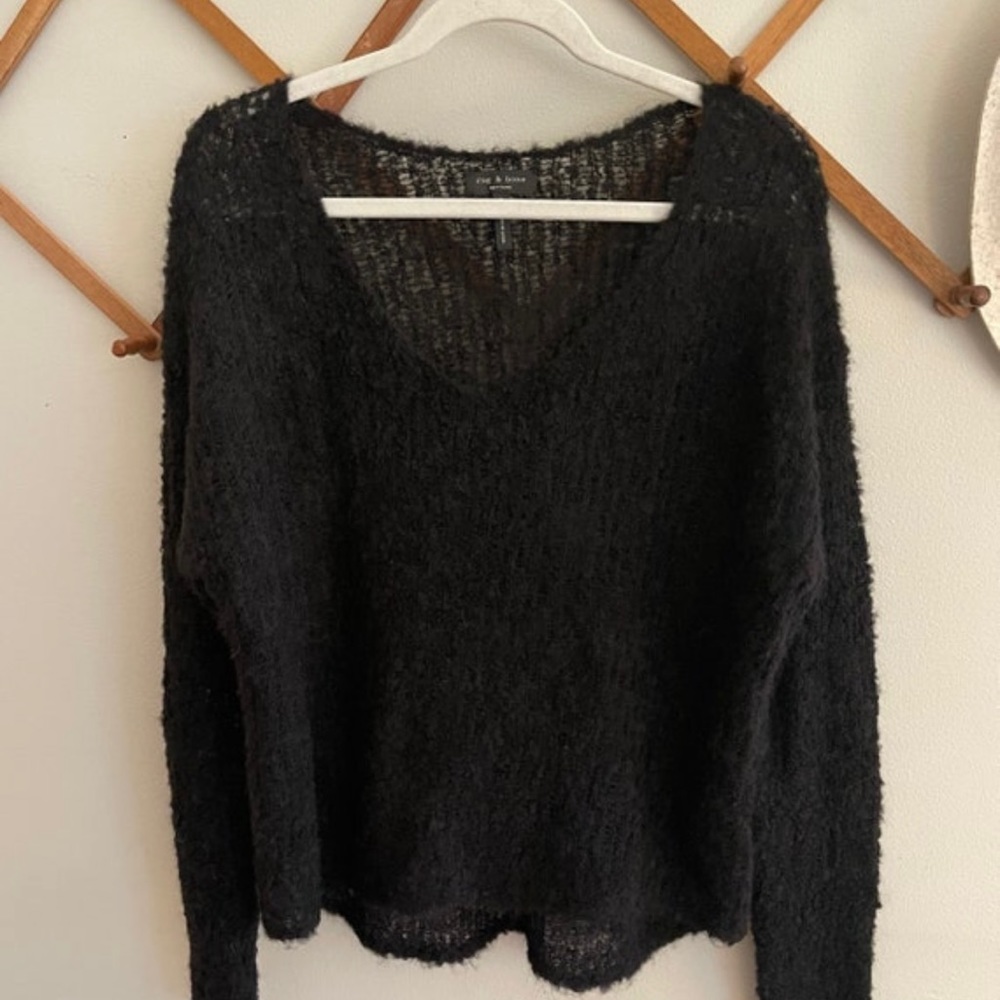 Rag & Bone Freda V-Neck Sweater
